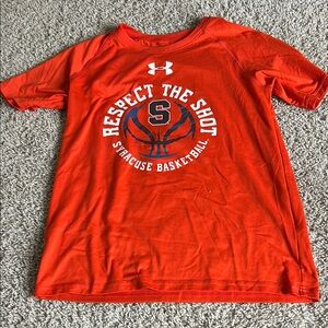 Under Armour Orange Short Sleeve Performance Tee